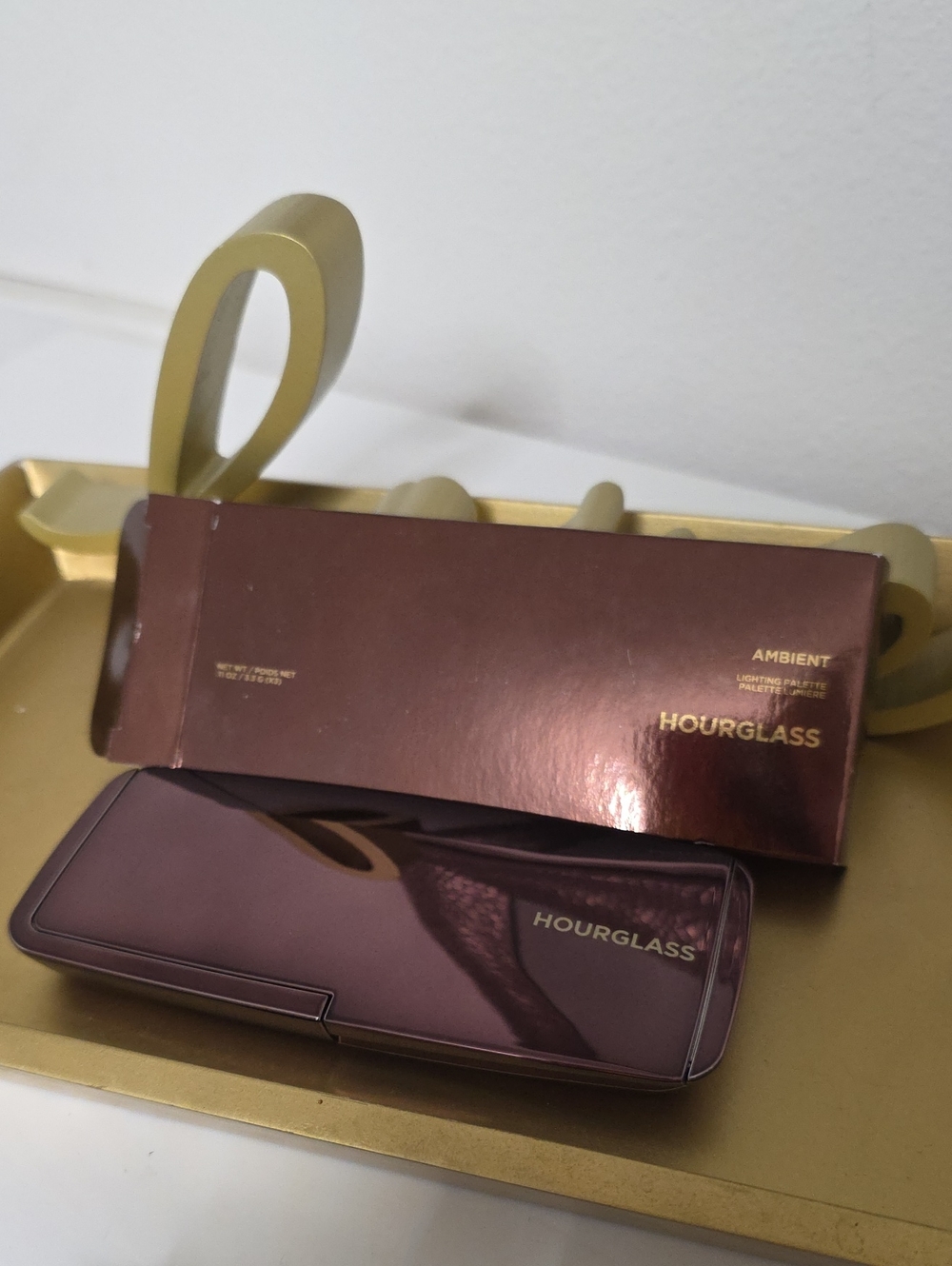 Hourglass Ambient Lighting Palette Compact - Metallic Purple & Bronze